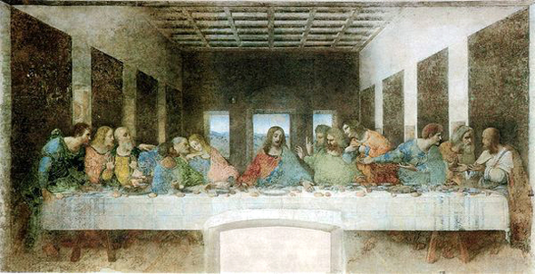 Leonardo Da Vinci en la cocina